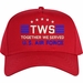 Custom Embroidered Together We Served U.S. Air Force Imported Cotton Twill Cap
