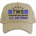 Custom Embroidered Together We Served U.S. Air Force Mesh Back Cap