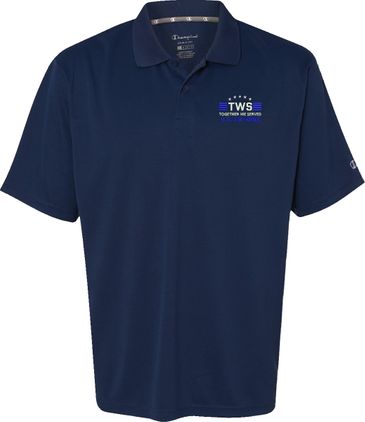 Custom Embroidered Together We Served U.S. Air Force Moisture Wicking Polo