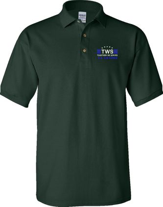 Custom Embroidered Together We Served U.S. Air Force Polo