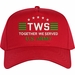 Custom Embroidered Together We Served U.S. Army Imported Cotton Twill Cap