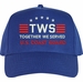 Custom Embroidered Together We Served U.S. Coast Guard Imported Cotton Twill Cap