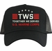 Custom Embroidered Together We Served U.S. Marine Corps Mesh Back Cap