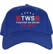 Custom Embroidered Together We Served U.S. Navy Imported Cotton Twill Cap