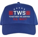 Custom Embroidered Together We Served U.S. Navy Imported Cotton Twill Cap
