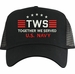 Custom Embroidered Together We Served U.S. Navy Mesh Back Cap