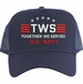 Custom Embroidered Together We Served U.S. Navy Mesh Back Cap