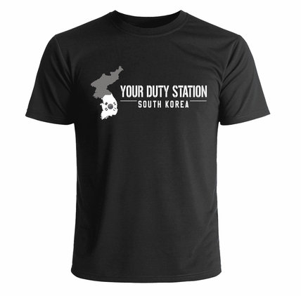 Custom Korea Duty Station T-Shirt