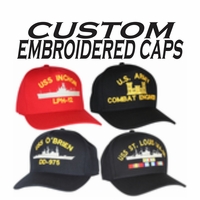 CUSTOM MADE MILITARY CAPS Thumbnail Illustration