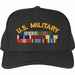 Custom Military Cap with Service Ribbons