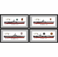 Custom Navy Ship Prints Thumbnail Illustration