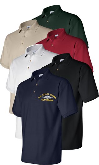 Custom U.S. Coast Guard Badge Polo Shirt