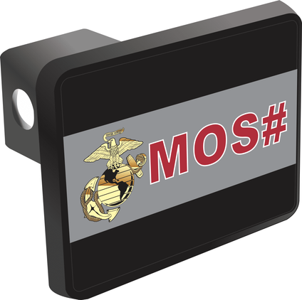 U.S. Marine Corps Custom MOS Number Hitch Cover