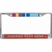 Custom USMC Korea Ribbon Frame 3-Ribbon Stack License Plate Frame