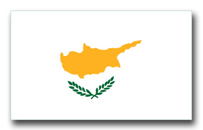 Cyprus Flag Vinyl Transfer Decal