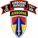 D Company (RANGER), 75th Infantry (AIRBORNE), 2nd Field Force Decal