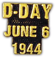 D-Day Lapel Pin