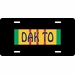 Dak To Vietnam License Plate (Clearance)