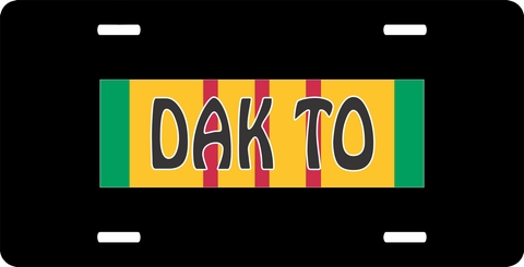 Dak To Vietnam License Plate (Clearance)