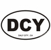 Daly City California Oval Decal