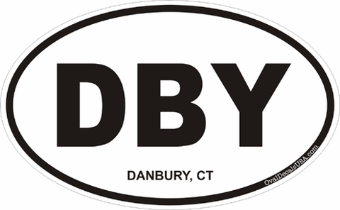 Danbury, Connecticut Decal Sticker
