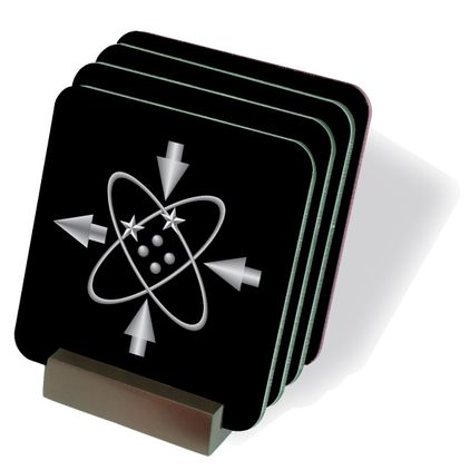 Data System Tech Coasters - Set of 4