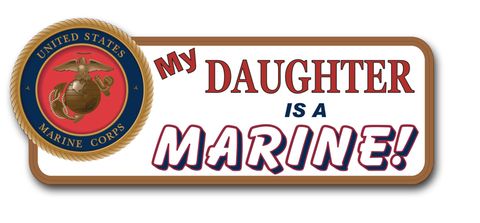 Daughter Is a Marine Bumper Sticker
