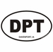 Davenport Iowa Oval Decal