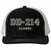 DD-214 Alumni Embroidered Mesh-Back Cap (Made in the USA)