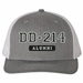 DD-214 Alumni Embroidered Mesh-Back Cap (Made in the USA)