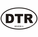 Decatur Illinois Oval Decal