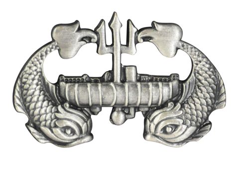 Deep Submergence Enlisted Regulation Size Badge