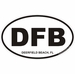 Deerfield Beach Florida Oval Decal