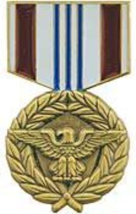 Defense Meritorious Service Medal Hat Pin