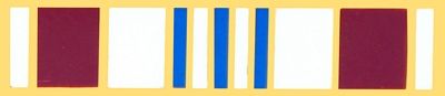 Defense Meritorious Service Medal Ribbon Lapel Pin