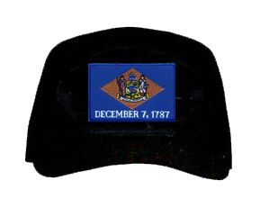 Delaware (DE) State Flag Ball Cap