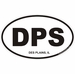 Des Plains Illinois Oval Decal