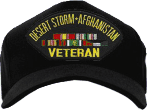 Desert Storm Afghanistan Veteran Ball Cap