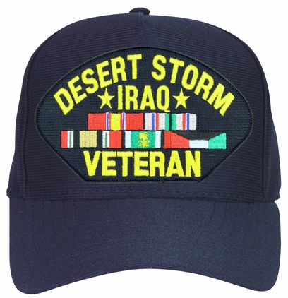 Desert Storm Iraq Veteran Ball Cap Hat