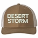 Desert Storm Text Only USA Mesh-Back Cap