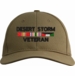 Desert Storm Veteran War Conflict 3-Ribbon Stack Made In USA Cap