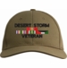 Desert Storm Veteran War Conflict 4-Ribbon Stack Made In USA Cap