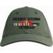Desert Storm Veteran War Conflict 4-Ribbon Stack Made In USA Cap