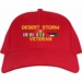 Desert Storm Veteran War Conflict 4-Ribbon Stack Made In USA Cap