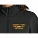 Desert Storm Veteran with 3 Service Ribbons Women's Soft Spacer Quarter-Zip
