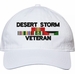 Desert Storm Veteran with 4 Service Ribbons Unstructured Dad Cap
