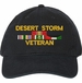 Desert Storm Veteran with 4 Service Ribbons Unstructured Dad Cap