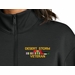 Desert Storm Veteran with 4 Service Ribbons Women's Soft Spacer Quarter-Zip
