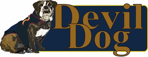 Devil Dog Decal Sticker