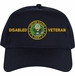Disabled Army Veteran Embroidered Cap